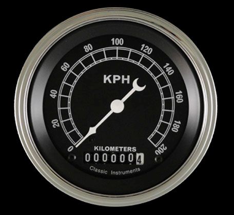 Picture of Traditional 3 3/8" Speedometer