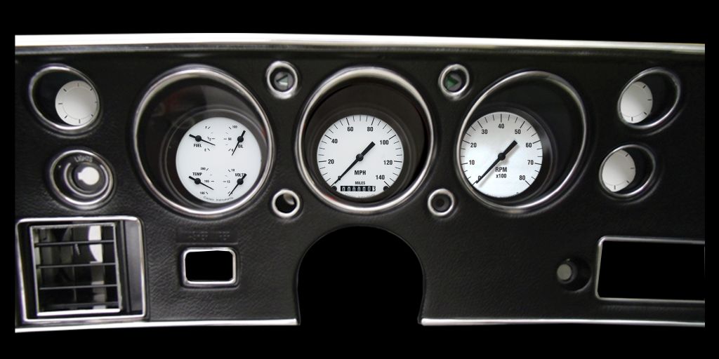 Picture of White Hot 1970-72 Chevelle SS Package