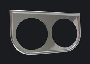 Picture of Chrome Under Dash Panel / 2-Hole