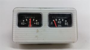 Picture of 1960s STEWART WARNER AMMETER/OIL PRESSURE