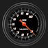 Picture of Velocity Black 2 1/8" Tachometer