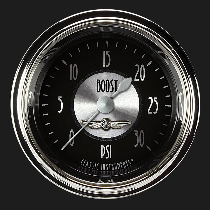 Picture of All American Tradition 2 1/8" Boost Gauge, 30 psi