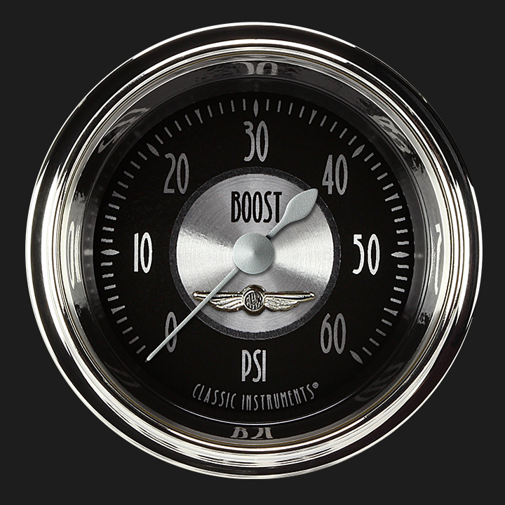 Picture of All American Tradition 2 1/8" Boost Gauge, 60 psi