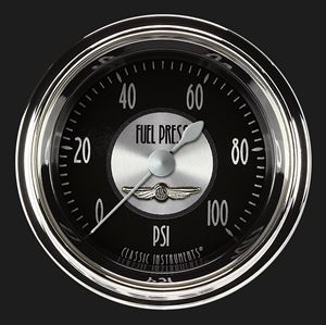 Picture of All American Tradition 2 1/8" Fuel Pressure Gauge, 100 psi