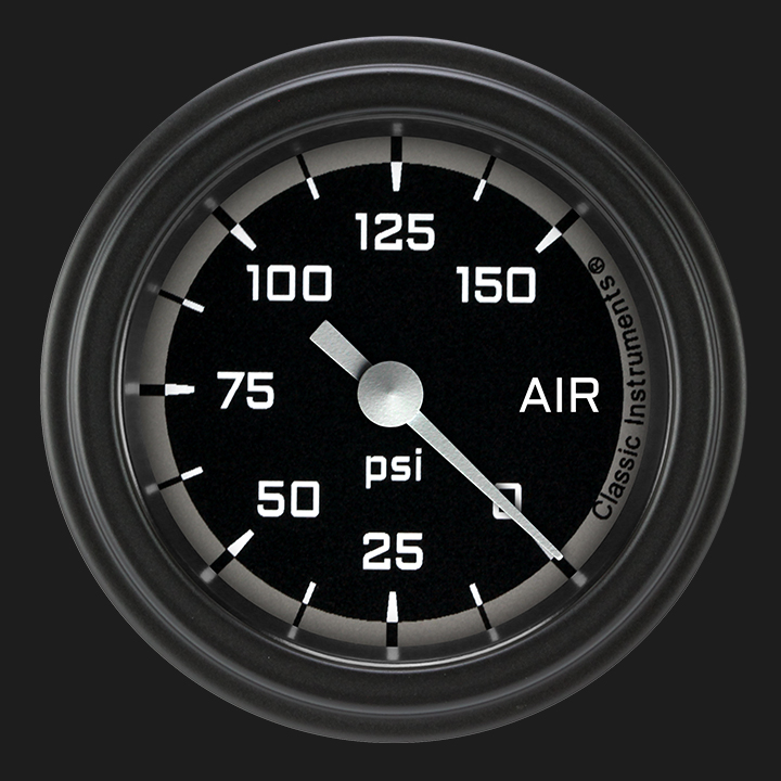Picture of Autocross Gray 2 1/8" Air Pressure Gauge