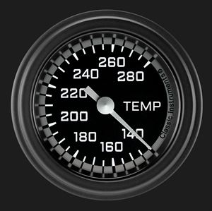 Picture of Autocross Gray 2 1/8" Water Temperature Gauge