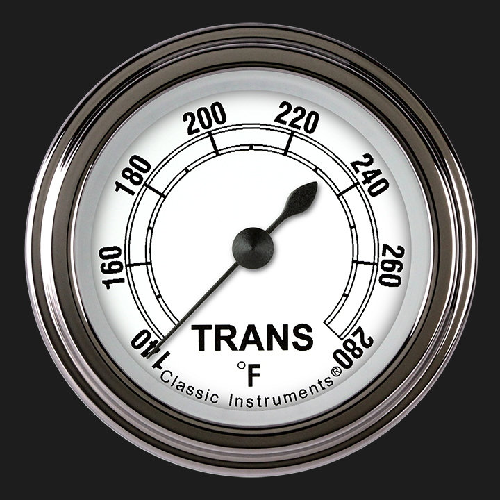 Picture of Classic White 2 1/8" Transmission Temperature Gauge