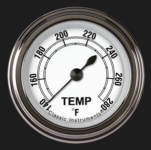 Picture of Classic White 2 1/8" Water Temperature Gauge