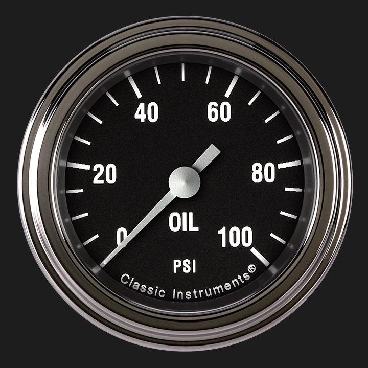Picture of Hot Rod 2 1/8" Oil Pressure Gauge