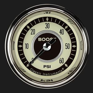 Picture of Nostalgia VT 2 1/8" Boost Gauge, 60 psi