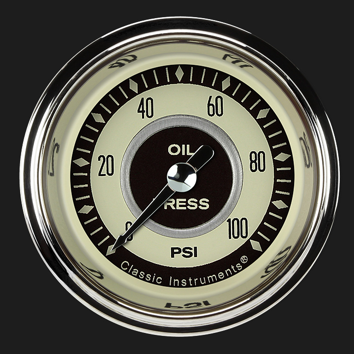 Picture of Nostalgia VT 2 1/8" Oil Pressure Gauge