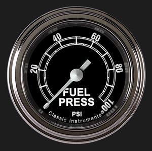 Picture of Traditional 2 1/8" Fuel Pressure Gauge, 100 psi