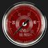 Picture of V8 Red Steelie 2 1/8" Fuel Pressure Gauge, 100 psi