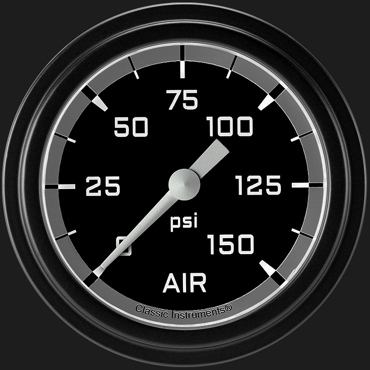 Picture of Autocross Gray 2 5/8" Air Pressure Gauge