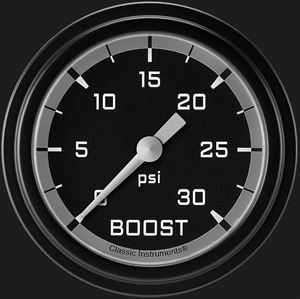 Picture of Autocross Gray 2 5/8" Boost Gauge, 30 psi