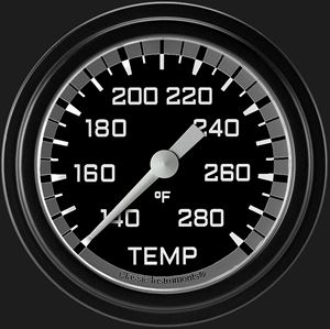 Picture of Autocross Gray 2 5/8" Water Temperature Gauge