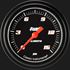 Picture of Velocity Black 2 5/8" Fuel Pressure Gauge, 15 psi