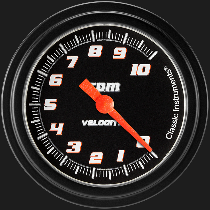 Picture of Velocity Black 2 5/8" Tachometer