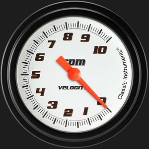Picture of Velocity White 2 5/8" Tachometer