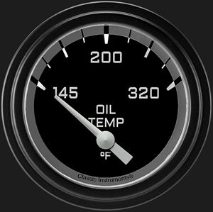 Picture of Autocross Gray 2 5/8" Oil Temperature Gauge