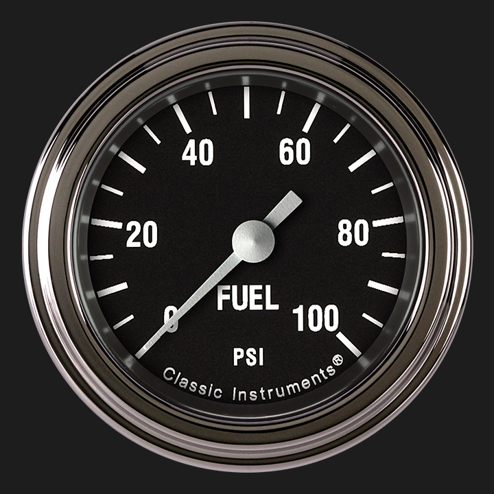 Picture of Hot Rod 2 1/8" Fuel Pressure Gauge, 100 psi