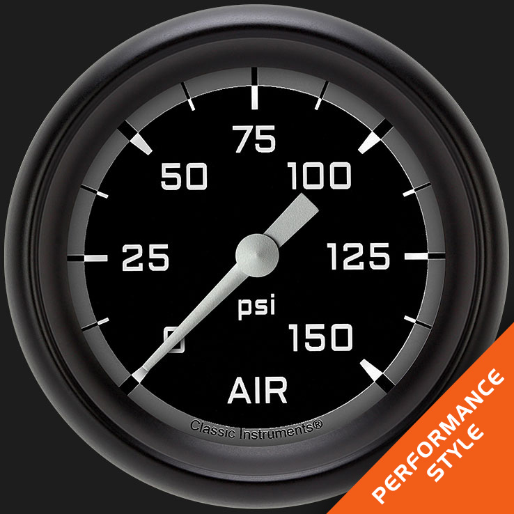 Picture of Autocross Gray 2 5/8" Air Pressure Gauge