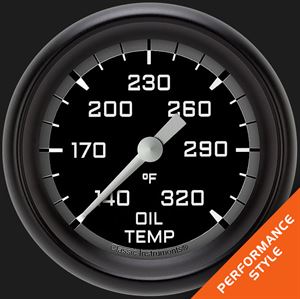 Picture of Autocross Gray 2 5/8" Oil Temperature Gauge