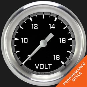 Picture of Autocross Gray 2 5/8" Voltage Gauge