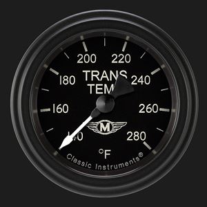 Picture of Moal Bomber 2 1/8" Transmission Temperature Gauge