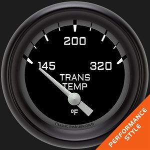 Picture of Autocross Gray 2 5/8" Transmission Temperature Gauge