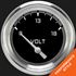 Picture of Autocross Gray 2 5/8" Volt Gauge
