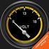Picture of Autocross Yellow 2 5/8" Volt Gauge