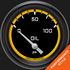 Picture of Autocross Yellow 2 5/8" Oil Pressure Gauge