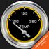 Picture of Autocross Yellow 2 5/8" Water Temperature Gauge
