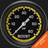 Picture of Autocross Yellow 2 5/8" Boost Gauge, 60 psi