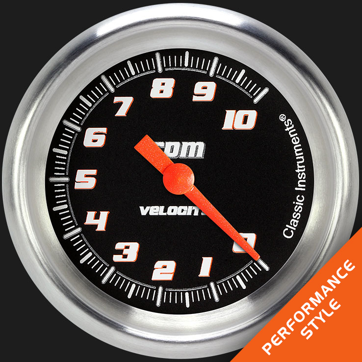 Picture of Velocity Black 2 5/8" Tachometer