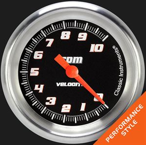 Picture of Velocity Black 2 5/8" Tachometer