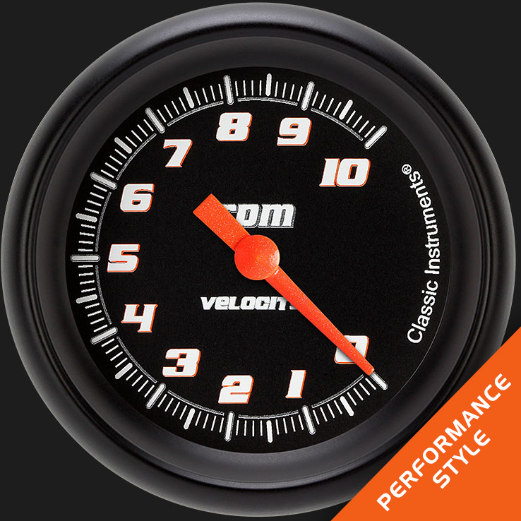 Picture of Velocity Black 2 5/8" Tachometer