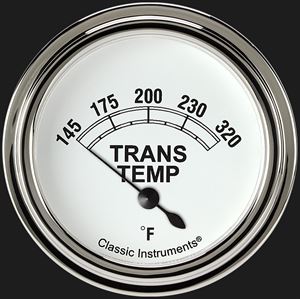 Picture of Classic White 2 5/8" Transmission Temperature Gauge