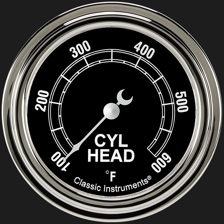 Picture of Traditional 2 5/8" Cylinder Head Temp. Gauge