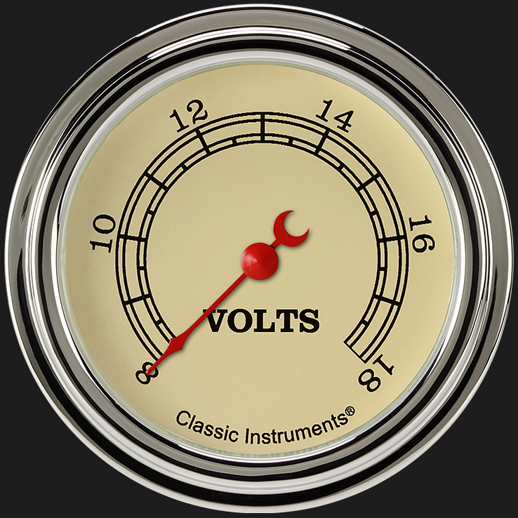 Picture of Vintage 2 5/8" Voltage Gauge