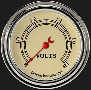 Picture of Vintage 2 5/8" Voltage Gauge