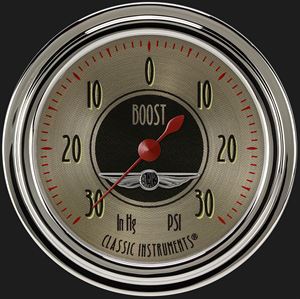 Picture of All American Nickel 2 5/8" Boost/Vac Gauge