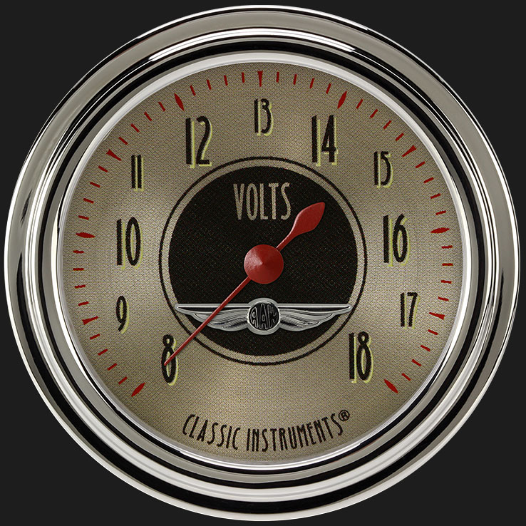 Picture of All American Nickel 2 5/8" Voltage Gauge