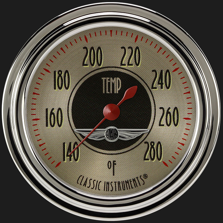 Picture of All American Nickel 2 5/8" Water Temperature Gauge