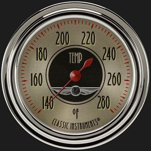 Picture of All American Nickel 2 5/8" Water Temperature Gauge