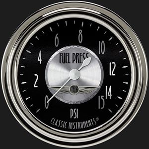 Picture of All American Tradition 2 5/8" Fuel Pressure Gauge, 15 psi