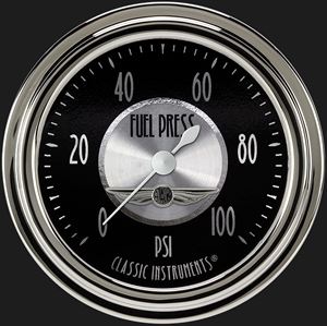 Picture of All American Tradition 2 5/8" Fuel Pressure Gauge, 100 psi