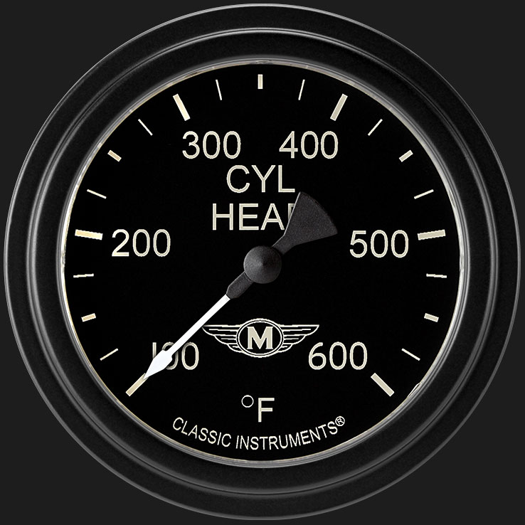 Picture of Moal Bomber 2 5/8" Cylinder Head Temp. Gauge