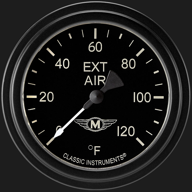 Picture of Moal Bomber 2 5/8" Outside Air Temp Gauge